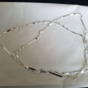 .925 silver necklace.